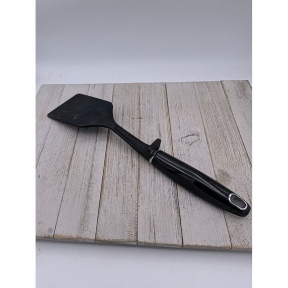 Farberware Solid Spatula Turner Flipper Black Nylon Plastic 13 1/2" - Picture 4 of 6